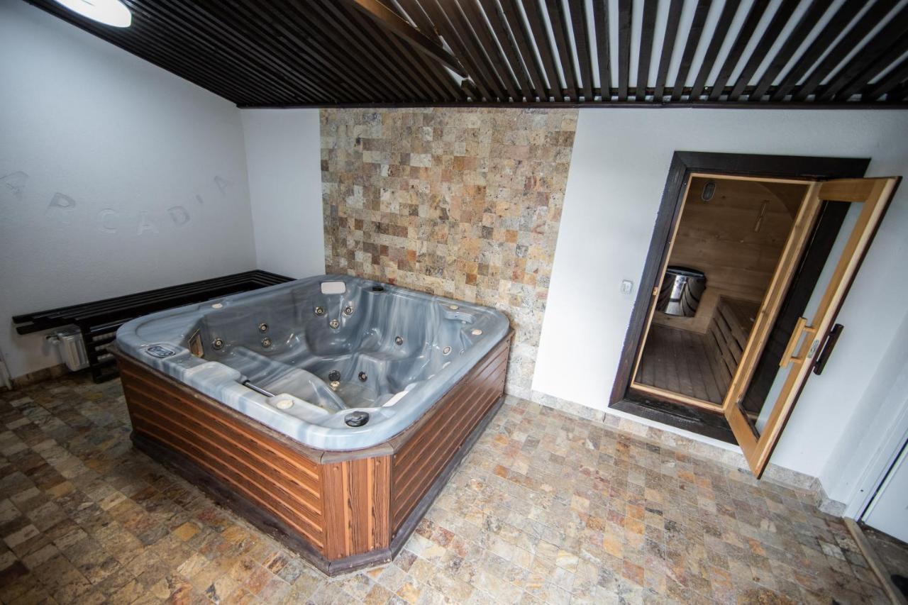 Casa Arcadia 1 Piscina,Jacuzzi, Sauna Бузеу Екстер'єр фото